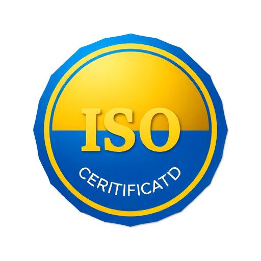 ISO 9001 certification badge